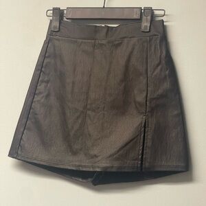 Windsor Leather Mini Skort